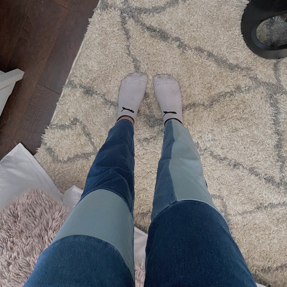 Patchwork Mom jeans - Picture 4 of 5